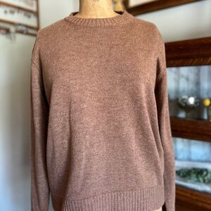 Heimish brown pullover sweater size medium/large